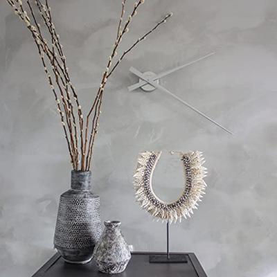 NeXtime ne-2269zi wandklok dia. 85 cm, aluminium, zilver, hands - thumbnail