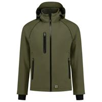 Tricorp tech shell werkjas - 402018 - zwart - maat S - thumbnail