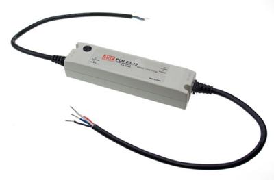 MEAN WELL PLN-20-24 LED-driver, LED-transformator Constante spanning, Constante stroomsterkte 19 W 0.8 A 18 - 24 V/DC PFC-schakeling,