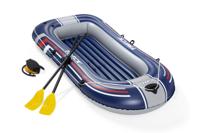 Bestway Opblaasboot Hydro-Force met pomp en roeispanen blauw - thumbnail