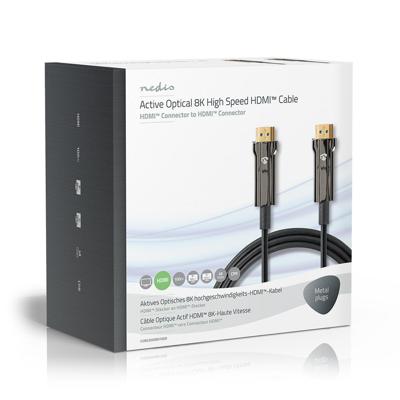 Nedis CVBG3500BK1000 Ultra High Speed Hdmi™-kabel Aoc Hdmi™-connector - Hdmi™-connector 100 M Zwart