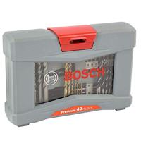 Bosch Accessoires 49-delige HSS-TiN Boren- en bitset - PH/PZ/TX/SL - 2608P00233 - thumbnail