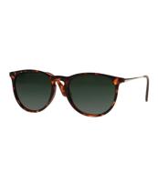 Spectrum zonnebril tortoise goud groen glas unisex - thumbnail