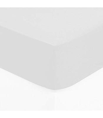 Verstelbaar onderlaken Atmosphera Wit (90 x 190 cm)