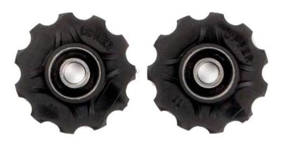Elvedes Derailleurwieltjes 11 tanden 7-11v zwart 2 stuks