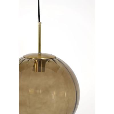 Light & Living Hanglamp 'Magdala' Ø30cm, kleur Bruin