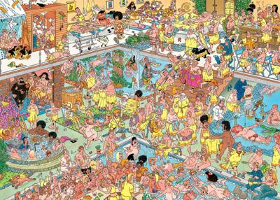 Jumbo puzzel JvH Op hete kolen 1000pcs