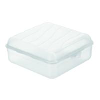 Rotho Fun Lunchbox Vierkant 2.35L Transparant - thumbnail