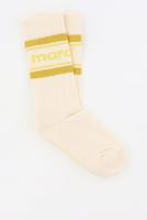 Isabel Marant sokken Dona CT003JFA-D1C14A ecru/yellow - thumbnail