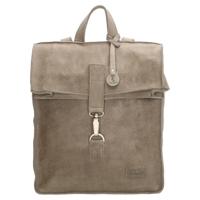 Handgemaakte leren rugzak #05 Licht grijs - thumbnail