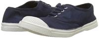 Katoenen tennisschoenen voor kinderen met vetersluiting BENSIMON® marineblauw - thumbnail