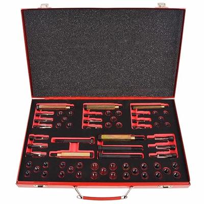 VidaXL Gloeibougie draad reparatie set m8 m9 m10 m12 63-delig