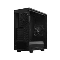 Define 7 Compact TG Dark - Behuizing - ATX, mATX en mITX - donker getint panel - 1 x USB 3.1 Gen 2 Type-C - 2 x USB 3.0 - 2 x USB 2.0 - thumbnail