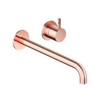 Hotbath Cobber inbouw Wastafelkraan Rosé Goud CB005-25 - thumbnail