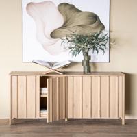 Eleonora Dressoir 'Jake' Eiken, 183cm, kleur Naturel - thumbnail
