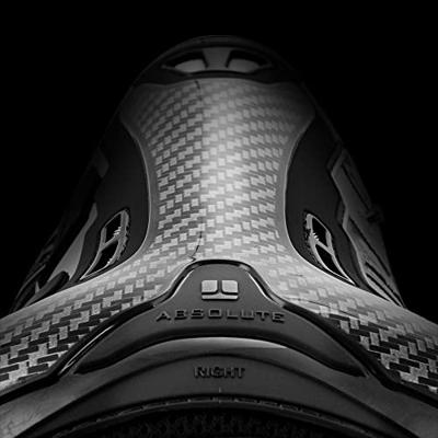 Veredus Carbon Gel Absolute Peesbeschermers zwart maat:m