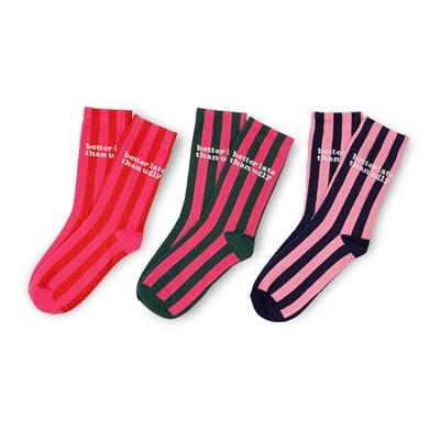 Better Late Than Ugly sokken (3 paar) Better Late Than Ugly sokken (3 paar)