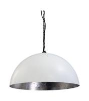 Masterlight Stoere hanglampIndustria 50 wit met oudzilver - 2197-06-37-K - thumbnail