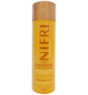 Nifri Zonnebank Super Bruiner Huidtypen 1&2