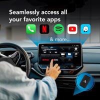 AutoSky AI Box Lite Plus 2.0 Draadloze CarPlay - Android Auto Dongle - thumbnail