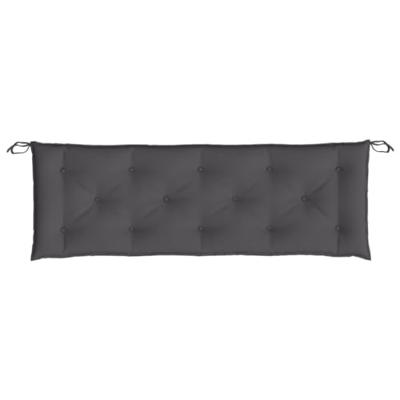 VidaXL Tuinbankkussens 2 st 150x50x7 cm oxford stof antracietkleurig - thumbnail