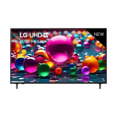 LG 75UA75006LA TV 75 inch (190 cm) 4K UHD AI TV (α7 Gen8 4K AI processor, webOS 25, 60Hz) [Modeljaar 2025]