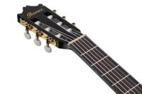 Ibanez GA11CE Black High Gloss elektrisch-akoestische klassieke gitaar - thumbnail