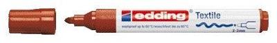 Textielmarker edding 4500 rond 2-3mm bruin | 10 stuks