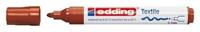 Textielmarker edding 4500 rond 2-3mm bruin | 10 stuks - thumbnail
