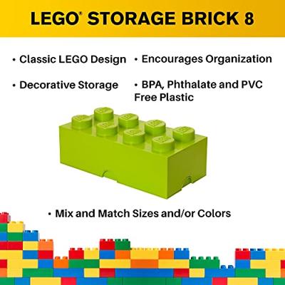 Room Copenhagen LEGO Storage Brick 8 Licht groen opbergdoos - thumbnail