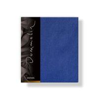 Dommelin Dommelin Kussensloop Uni Satijn 300TC 576 Jeansblauw 60x70 - thumbnail