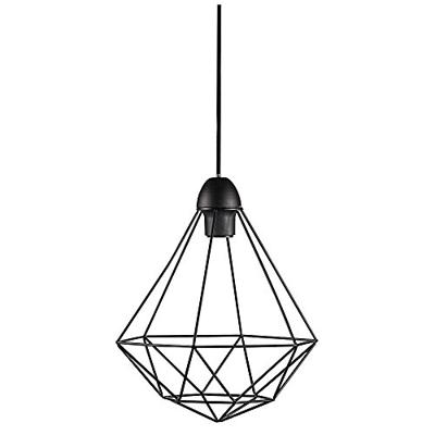 Hanglamp industrieel zwart kooi &apos; Nordlux Tees&apos; E27 fitting - thumbnail