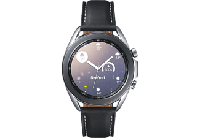 Samsung Galaxy Watch 3 Smartwatch Bluetooth, behuizing 41 mm staal, lederen band, valherkenning, sportbewaking, accu 247 mAh, IP68, zilver (Mystic Silver) [Italiaanse versie] - thumbnail