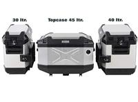 Hepco & Becker "xplorer" koffer cases hepco alu explorer 40 l silver right - thumbnail