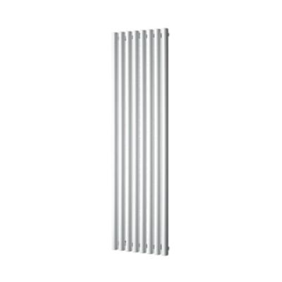 Plieger Designradiator Trento 1086 Watt Middenaansluiting 180x47 cm Zilver Metallic
