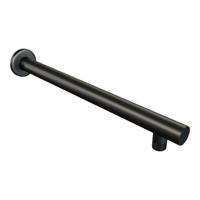 Regendoucheset Inbouw Brauer Black Carving Thermostatisch 20cm met Wandarm en Handdouche 3-Standen Losse Stopkranen Mat Zwart - thumbnail