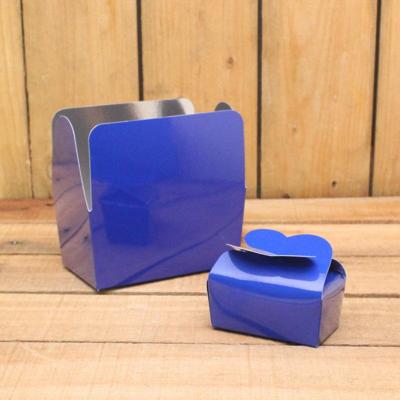 Bonbon doosjes - Chocolade doosje - Kobaltblauw HOOG - 48 stuks