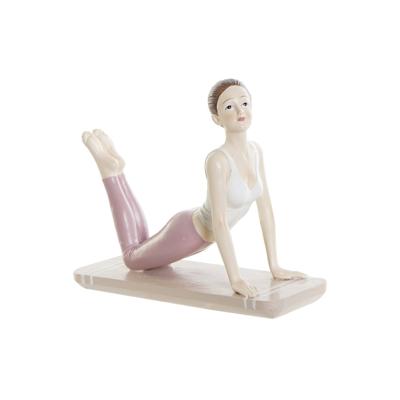 Decoratieve figuren DKD Home Decor Roze Yoga Scandi 16 x 6 x 13 cm Decoratieve figuren DKD Home Decor Roze Yoga Scandi 16 x 6 x 13 cm