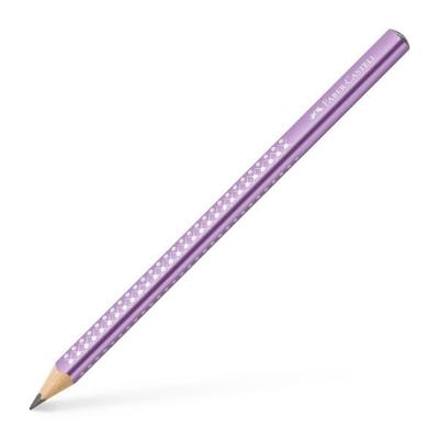 Faber Castell Potlood Jumbo Grip - Sparkle violet metallic