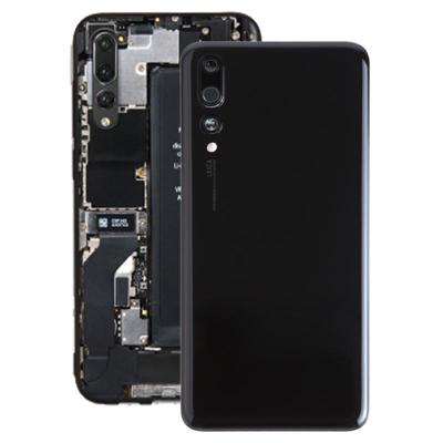Batterij terug te dekken met camera lens voor Huawei P20 Pro (zwart)