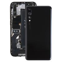 Batterij terug te dekken met camera lens voor Huawei P20 Pro (zwart) - thumbnail