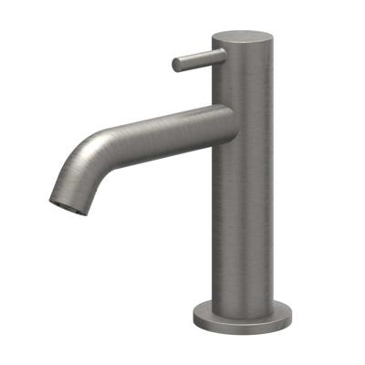 IVY Bond Fonteinkraan - Opbouw - Laag - Geborsteld Metal Black PVD