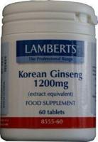 Lamberts Koreaanse Ginseng 1200mg Tabletten - thumbnail