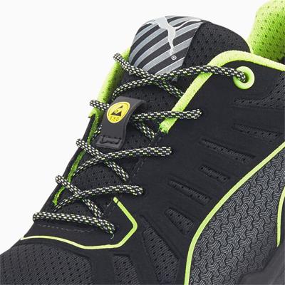 Puma Veiligheidsschoen | maat 40 zwart/groen | S1P SRC ESD EN ISO 20345 | microvezel/mesh | 1 stuk - 64.421.0-40 64.421.0-40