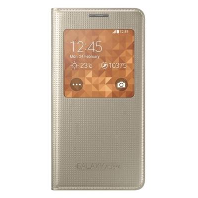 EF-CG850BFEGWW Samsung Smartview Cover Galaxy Alpha Gold