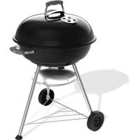 Weber Compact Kettle Houtskoolbarbecue - Ø57 cm - Geëmailleerd staal - Ventilatieopening - 9 couverts - Zwart - thumbnail
