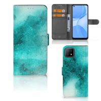Hoesje OPPO A73 5G Painting Blue - thumbnail