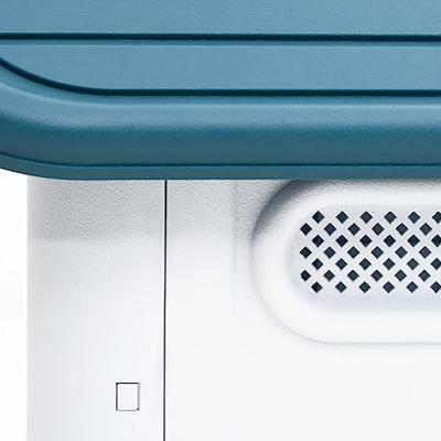 Hondenhok 59x75x66 cm polypropeen blauw