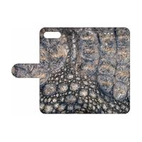 Apple iPhone 7 Plus | 8 Plus | Telefoonhoesje | Met pasjeshouder | Krokodillenprint - thumbnail