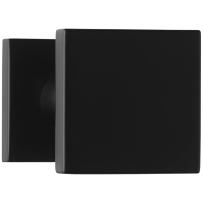 Formani Basics BSQ60V voordeurknop vast op rozet - mat zwart